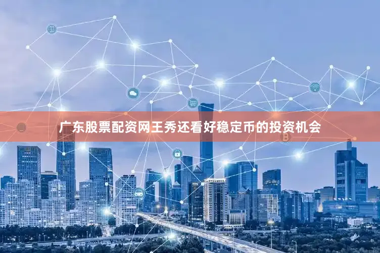 广东股票配资网王秀还看好稳定币的投资机会