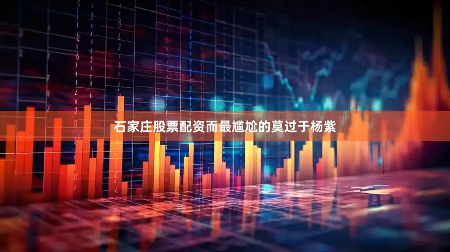 石家庄股票配资而最尴尬的莫过于杨紫