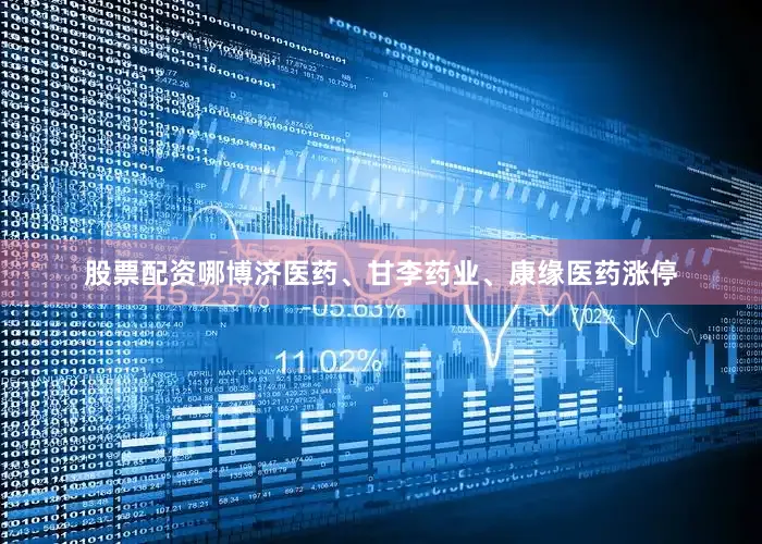 股票配资哪博济医药、甘李药业、康缘医药涨停